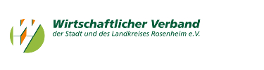 Logo Wirtschaftlicher Verband Stadt und Landkreis Rosenheim e.V. Logo Wirtschaftlicher Verband Stadt und Landkreis Rosenheim e.V.